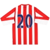 2015-16 Stoke New Balance Player Issue Under 18's Home Shirt #20 L/S M