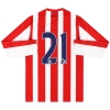 Maglia Home Stoke New Balance Player Issue Under 2015 16-18 n. 21 L/SM