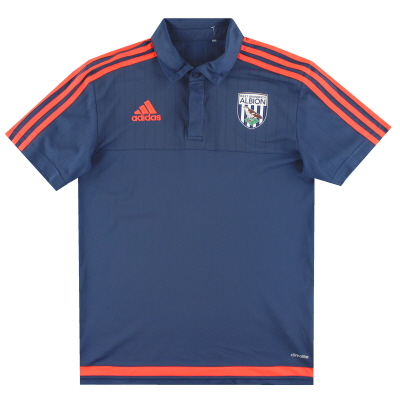 2015-16 West Brom adidas Polo Shirt S