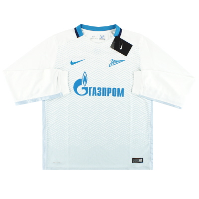 2015-16 Zenit Saint-Pétersbourg Nike Away Shirt L/S *w/tags* M.Boys