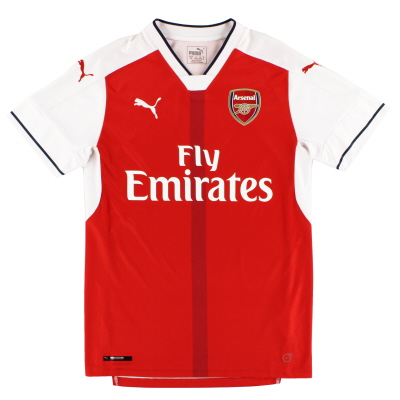 2016-17 Arsenal Puma Home Camiseta Mujer 16