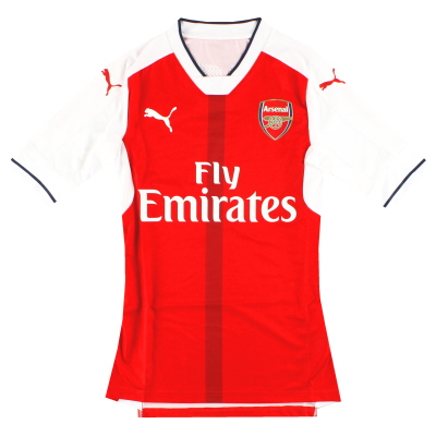 2016-17 Arsenal Puma Authentic Home Shirt *As New* S 