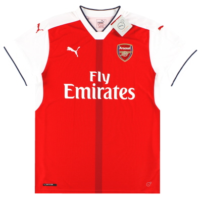 2016-17 Arsenal Puma Heimtrikot *mit Etiketten* L