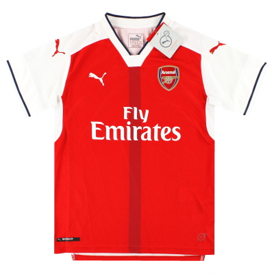 Camiseta de local Puma del Arsenal 2016-17 *BNIB* L.Boys
