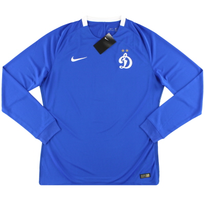 2016-17 Dynamo Mosca Nike Player Issue Home Maglia *con etichette* L/S XXL