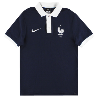 2016-17 France Nike Core Matchup Polo Shirt M 