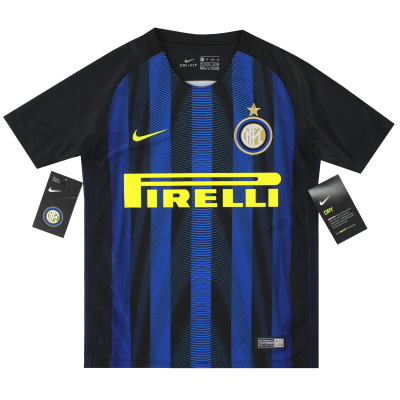 Seragam Kandang Nike Inter Milan 2016-17 *dengan tag* XS.Boys