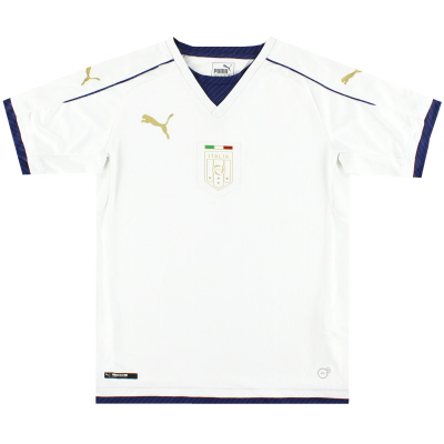 2016-17 Италия Puma 'Tribute' Гостевая рубашка XL. Мальчики
