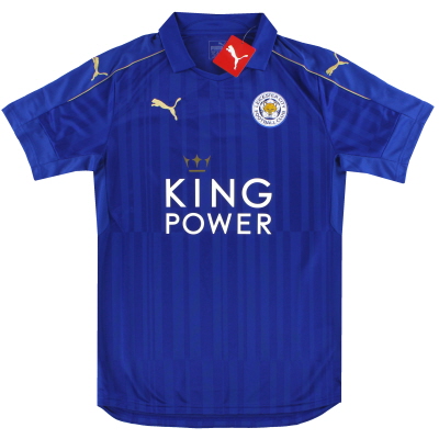 2016-17 Leicester Puma Домашняя рубашка * BNIB *