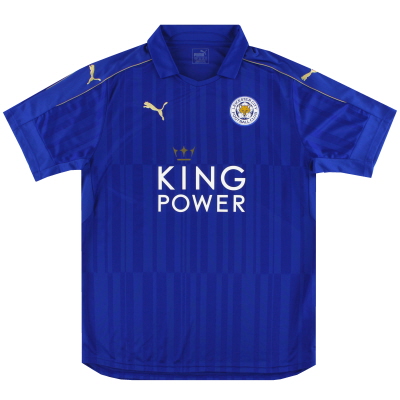 2016-17 Leicester Puma Home Shirt *Mint* XL 