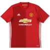 2016-17 Manchester United adidas Home Shirt Pogba #6 M