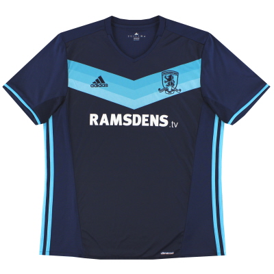 2016-17 Middlesbrough adidas Away Shirt L.
