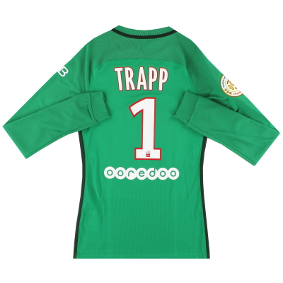 2016-17 파리 생제르맹 Nike Authentic GK Shirt Trapp #1 *Mint* S
