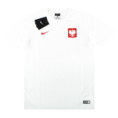 Kemeja Kandang Dasar Nike Polandia 2016-17 *BNIB* XL.Anak Laki-Laki