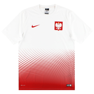 2016-17 Pologne Nike Basic Sample Home Shirt * Comme neuf * M