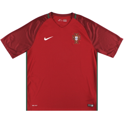 2016-17 Portogallo Nike Maglia Home M.Boys