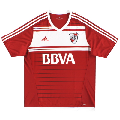 Camiseta adidas de visitante de River Plate 2016-17 * Mint * L