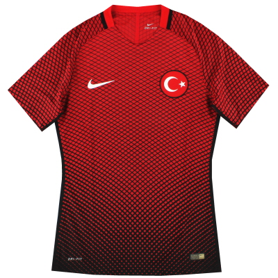 Camiseta Turquía 2016-17 Nike Authentic Home *Como nueva* M
