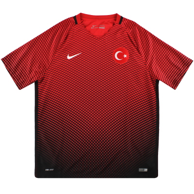 Nike thuisshirt Turkije 2016-17 *als nieuw* M