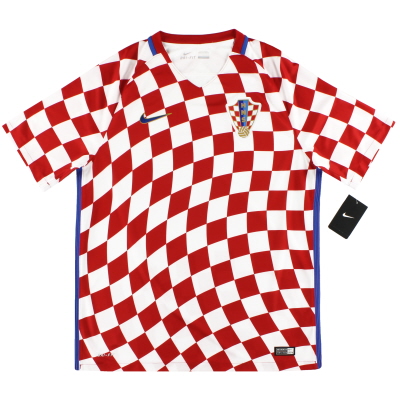 2016-18 Kroatien Nike Heimtrikot *mit Etiketten* L