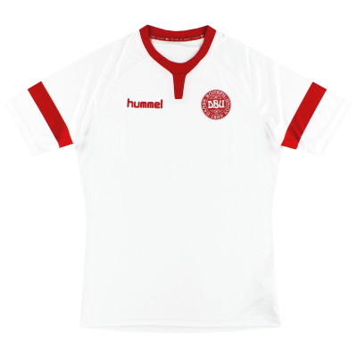 2016 덴마크 Hummel 올림픽 어웨이 셔츠 *As New* S