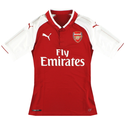 2017-18 Arsenal Puma Player Issue Home Shirt *As New* M 