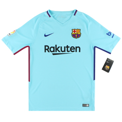 Kemeja Nike Away Barcelona 2017-18 *w/tags* L