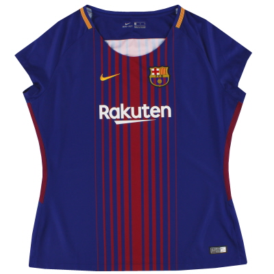 2017-18 Barcelona Nike Heimtrikot Damen XL