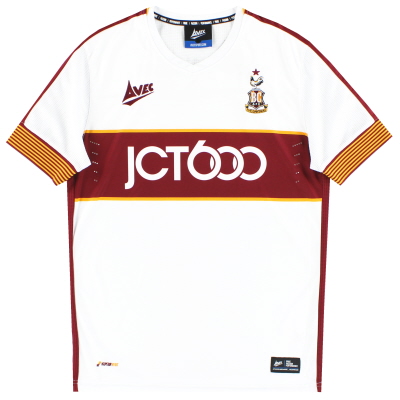 Camiseta de la tercera equipación Bradford City Avec 2017-18 *Mint* S