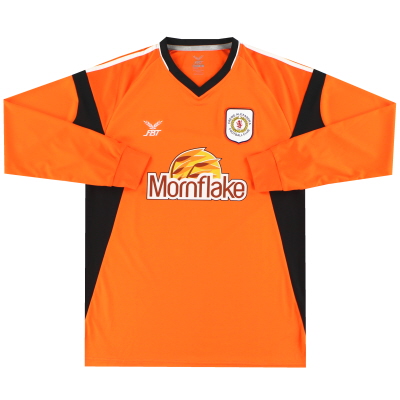 2017-18 Crewe Alexandra orange Goalkeeper Shirt L/S *As New* L