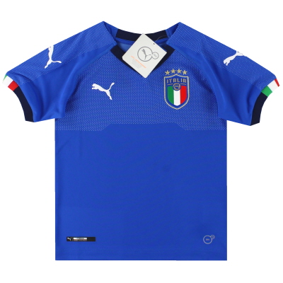 Camiseta de local Puma de Italia 2017-18 *BNIB* XS.Niños