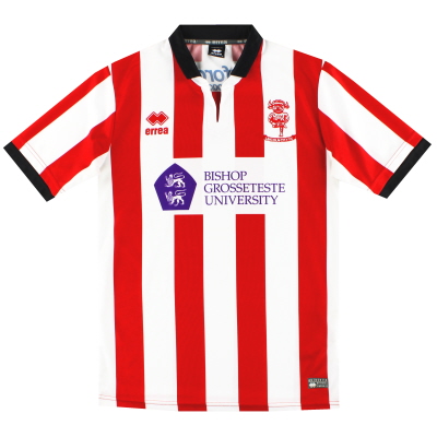 2017-18 Lincoln City Errea Home Shirt L