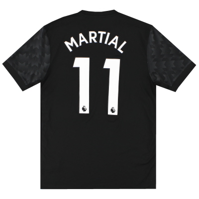 Camiseta adidas de visitante del Manchester United 2017-18 Martial # 11 M
