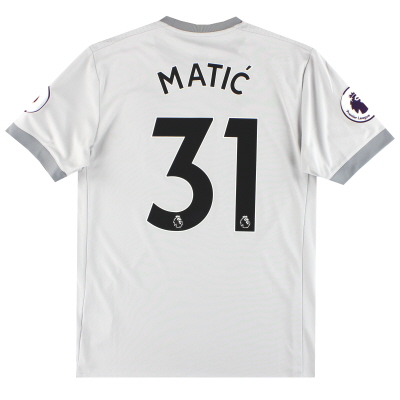 Tercera camiseta adidas del Manchester United 2017-18 Matic #31 *Mint* M