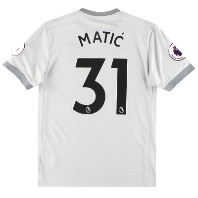 2017-18 Manchester United adidas Third Shirt Matic #31 *Mint* M