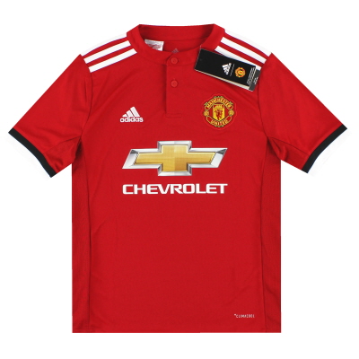 2017-18 Manchester United adidas thuisshirt M.Boys