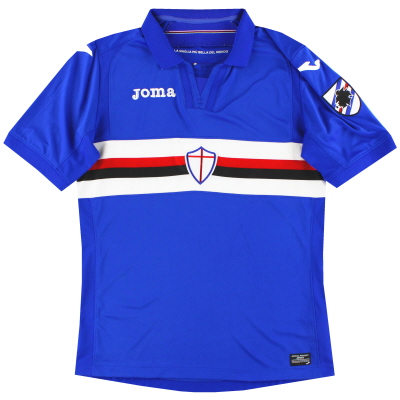 2017-18 Sampdoria Joma Home Shirt L