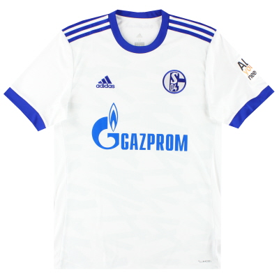 2017-18 Schalke adidas uitshirt *Mint* M
