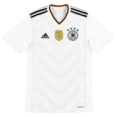 2017 Germany adidas Confederations Cup Home Shirt *Mint* M 