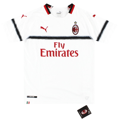 Camiseta de visitante Puma del AC Milan 2018-19 *con etiquetas* M.Boys