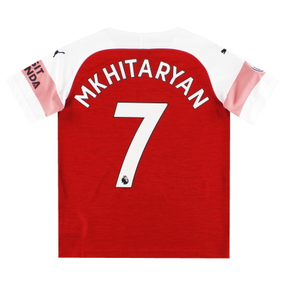 Camiseta Arsenal Puma Home 2018-19 Mkhitaryan #7 *Como nuevo* XL.Niño