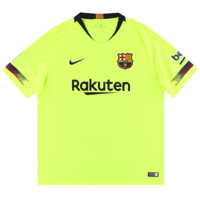 2018-19 바르셀로나 나이키 어웨이 셔츠 M