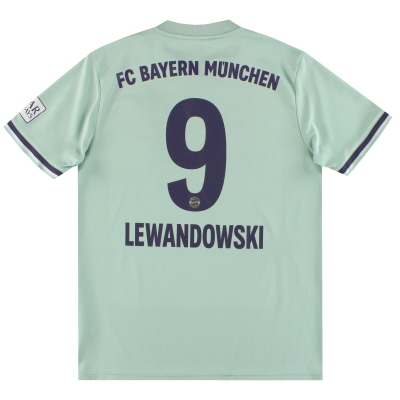 2018-19 Bayern München adidas uitshirt Lewandowski #9 M