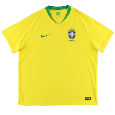 2018-19 Brasile Home Shirt XL