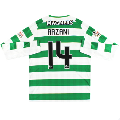 2018-19 Celtic New Balance Home Shirt L/S Arzani #14 *Mint* M