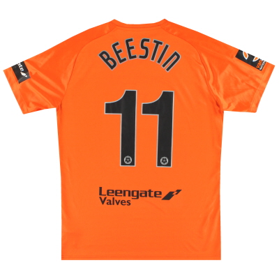 2018-19 Chesterfield Puma Player Issue Away Shirt Beestin #11 jt