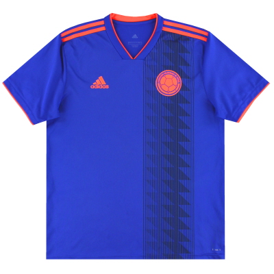 2018-19 Colombia adidas Away Shirt L
