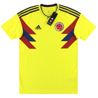 2018-19 Kolumbien adidas Heimtrikot *mit Etiketten*