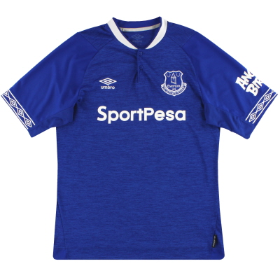 2018-19 Everton Umbro Home Shirt S 