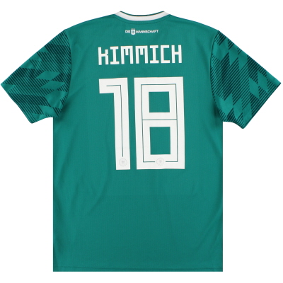 2018-19 Germany adidas Away Shirt Kimmich #18 *Mint* M